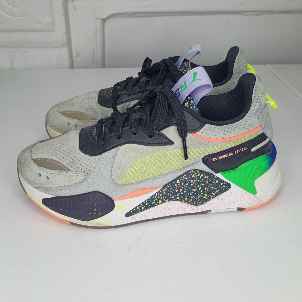 Puma RS-X retro suede sneakers 6Y - Picture 4 of 8